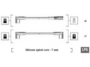 MAGNETI MARELLI 941095860624 uždegimo laido komplektas 
 Kibirkšties / kaitinamasis uždegimas -> Uždegimo laidai/jungtys