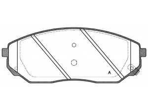 OPEN PARTS BPA1041.02 stabdžių trinkelių rinkinys, diskinis stabdys 
 Techninės priežiūros dalys -> Papildomas remontas
581013EE00, 581013EE01, 581013EU00