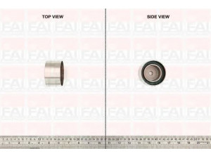 FAI AutoParts T9813 kreipiantysis skriemulys, paskirstymo diržas 
 Diržinė pavara -> Paskirstymo diržas/komplektas -> Laisvasis/kreipiamasis skriemulys
04777375AB, 04777375AC, 04777383AC