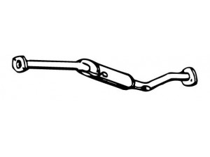 FONOS 617645 vidurinis duslintuvas 
 Išmetimo sistema -> Duslintuvas
4018867