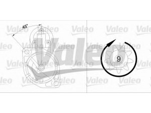 VALEO 455682 starteris 
 Elektros įranga -> Starterio sistema -> Starteris
12 41 1 312 104, 12 41 1 312 130
