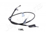 JAPANPARTS BC-156L trosas, stovėjimo stabdys 
 Stabdžių sistema -> Valdymo svirtys/trosai
365318H300