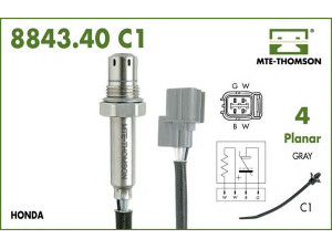 MTE-THOMSON 8843.40.070C1 lambda jutiklis 
 Išmetimo sistema -> Lambda jutiklis
36531 PWE-E01, 36531-PWE-G01, 36531 PWE-E01