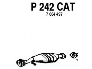 FENNO P242CAT katalizatoriaus keitiklis 
 Išmetimo sistema -> Katalizatoriaus keitiklis
BM90007H, 1046137, 1046140, 1046170
