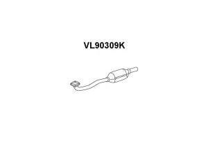 VENEPORTE VL90309K katalizatoriaus keitiklis
30616692, 8602969