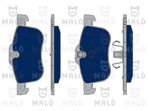 MAL? 1050241 stabdžių trinkelių rinkinys, diskinis stabdys 
 Techninės priežiūros dalys -> Papildomas remontas
GBP90342AF, SFP100511