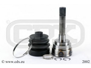 CDX 2002 jungčių komplektas, kardaninis velenas 
 Ratų pavara -> Sujungimai/komplektas
MD0922510