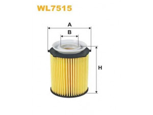 WIX FILTERS WL7515 alyvos filtras 
 Filtrai -> Alyvos filtras
270 180 00 09, 270 184 00 25, 270 184 01 25