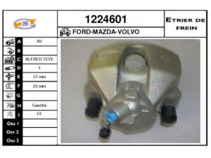 SNRA 1224601 stabdžių apkaba 
 Dviratė transporto priemonės -> Stabdžių sistema -> Stabdžių apkaba / priedai
1223616, 1459585, 1682876, 3M512B302AA