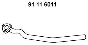 EBERSPÄCHER 91 11 6011 išleidimo kolektorius 
 Išmetimo sistema -> Išmetimo vamzdžiai
8E0.253.301P