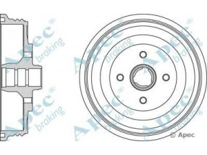APEC braking DRM9517 stabdžių būgnas 
 Stabdžių sistema -> Būgninis stabdys -> Stabdžių būgnas
6K9501615, 6K9501615