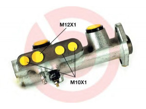 BREMBO M 68 056 pagrindinis cilindras, stabdžiai 
 Stabdžių sistema -> Pagrindinis stabdžių cilindras
7700678528, 7701349152, 24211917013