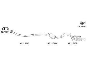 EBERSPÄCHER 20_014 išmetimo sistema 
 Išmetimo sistema -> Išmetimo sistema, visa