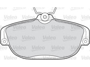 VALEO 598695 stabdžių trinkelių rinkinys, diskinis stabdys 
 Techninės priežiūros dalys -> Papildomas remontas
271349.3, 2713493, 271737.9, 2717379
