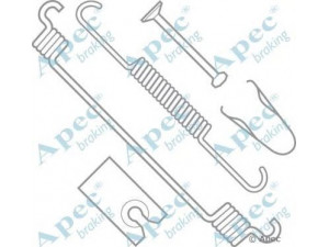 APEC braking KIT804 priedų komplektas, stabdžių trinkelės 
 Stabdžių sistema -> Būgninis stabdys -> Dalys/priedai