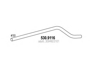 ASSO 530.9116 išleidimo kolektorius
3094923101