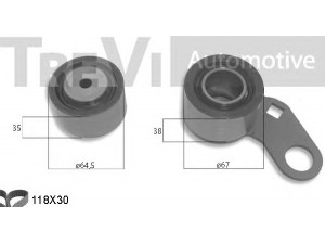 TREVI AUTOMOTIVE KD1469 paskirstymo diržo komplektas 
 Techninės priežiūros dalys -> Papildomas remontas