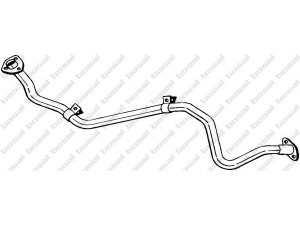 BOSAL 888-411 išleidimo kolektorius 
 Išmetimo sistema -> Išmetimo vamzdžiai
17410-54721, J17 410 547 20, J17 410 547 21