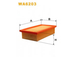 WIX FILTERS WA6203 oro filtras 
 Filtrai -> Oro filtras
ILM465, 60809355, 71736122, 1444N8