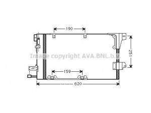 AVA QUALITY COOLING OL5251 kondensatorius, oro kondicionierius