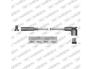 WEEN 110-4143 uždegimo laido komplektas 
 Kibirkšties / kaitinamasis uždegimas -> Uždegimo laidai/jungtys
21214-3707080