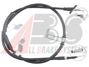 A.B.S. K19809 trosas, stovėjimo stabdys 
 Stabdžių sistema -> Valdymo svirtys/trosai
597702E200