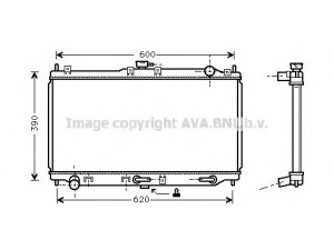 AVA QUALITY COOLING MZ2134 radiatorius, variklio aušinimas 
 Aušinimo sistema -> Radiatorius/alyvos aušintuvas -> Radiatorius/dalys
BP4X15200A, BP6L15200