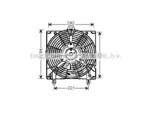 AVA QUALITY COOLING CN7517 ventiliatorius, radiatoriaus 
 Aušinimo sistema -> Oro aušinimas
95603164