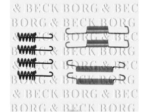BORG & BECK BBK6143 priedų komplektas, diskinių stabdžių trinkelės 
 Stabdžių sistema -> Diskinis stabdys -> Stabdžių dalys/priedai