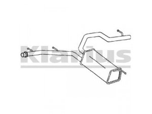KLARIUS PG827G galinis duslintuvas 
 Išmetimo sistema -> Duslintuvas
173063, 173063, 173063