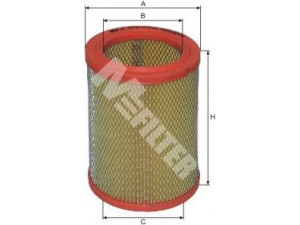 MFILTER A 276 oro filtras 
 Filtrai -> Oro filtras
224 785, 1498 434, 5001 217, 5002 463
