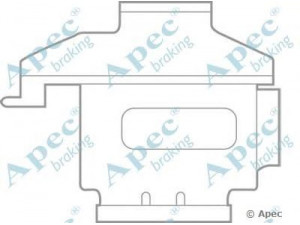 APEC braking KIT587 priedų komplektas, stabdžių trinkelė 
 Stabdžių sistema -> Būgninis stabdys -> Dalys/priedai