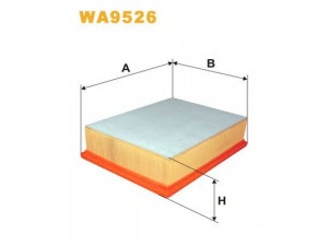 WIX FILTERS WA9526 oro filtras 
 Techninės priežiūros dalys -> Techninės priežiūros intervalai
1444FK, 1444VX, 9656558580, 1444PX
