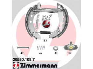 ZIMMERMANN 20990.108.7 stabdžių trinkelių komplektas 
 Techninės priežiūros dalys -> Papildomas remontas