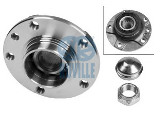 RUVILLE 6057 rato guolio komplektas 
 Ašies montavimas/vairavimo mechanizmas/ratai -> Rato stebulė/montavimas -> Rato guolis