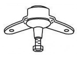 FRAP 3715 atramos/vairo trauklė 
 Ašies montavimas/vairavimo mechanizmas/ratai -> Sujungimai -> Atramos/vairo trauklė
31126753992, 31706779438