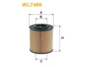 WIX FILTERS WL7489 alyvos filtras 
 Techninės priežiūros dalys -> Techninės priežiūros intervalai
03P115466, 03P115562, 03P115466