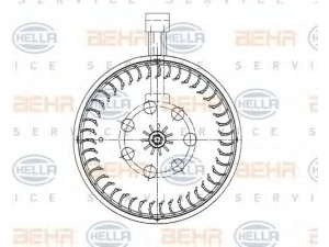 HELLA 8EW 009 159-591 vidaus pūtiklis 
 Šildymas / vėdinimas -> Orpūtė/dalys
203 820 25 14, A 203 820 25 14