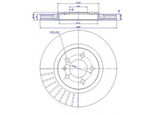 CAR 142.711 stabdžių diskas 
 Dviratė transporto priemonės -> Stabdžių sistema -> Stabdžių diskai / priedai
1H0615301A, 1H0 615 301 A, 1H0615301