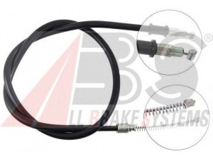 A.B.S. K14788 trosas, stovėjimo stabdys 
 Stabdžių sistema -> Valdymo svirtys/trosai
MB 806055, MB806055
