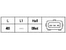 HELLA 6PU 009 121-871 jutiklis, skirstomojo veleno padėtis 
 Variklis -> Variklio elektra
60811201, 7777344, 60811201, 7777344