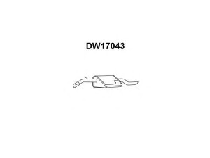 VENEPORTE DW17043 galinis duslintuvas
96311390