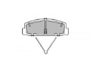 AISIN ASN-2229 stabdžių trinkelių rinkinys, diskinis stabdys
GGYM2648Z