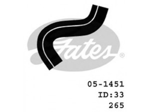 GATES 05-1451 radiatoriaus žarna
96180322