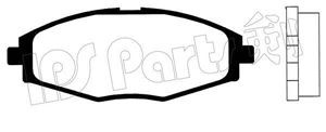 IPS Parts IBD-1W04 stabdžių trinkelių rinkinys, diskinis stabdys 
 Techninės priežiūros dalys -> Papildomas remontas
96273708, 96316582, 96446176, 96316582