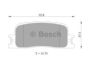 BOSCH 0 986 505 403 stabdžių trinkelių rinkinys, diskinis stabdys 
 Techninės priežiūros dalys -> Papildomas remontas
04466 33170, 04466 21010, 04466 33090