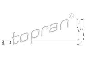 TOPRAN 109 741 įtempiklio svirtis, V formos rumbuotas diržas 
 Diržinė pavara -> V formos rumbuotas diržas/komplektas -> Įtempiklis
028 903 308C, 028 903 308C