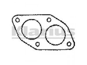 KLARIUS 410144 tarpiklis, išleidimo kolektorius
854933, 854940, 854966, 90128293