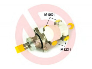 BREMBO M 24 007 pagrindinis cilindras, stabdžiai 
 Stabdžių sistema -> Pagrindinis stabdžių cilindras
1064282, 402384, 133119B, BSM0250