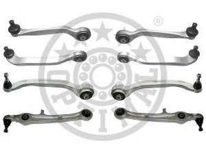 OPTIMAL G8-561 jungčių komplektas, rato pakaba 
 Ašies montavimas/vairavimo mechanizmas/ratai -> Valdymo svirtis/pasukamosios svirties sujungimas -> Vairo trauklės (valdymo svirtis, išilginis balansyras, diago
4F0498998